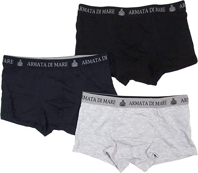 BOXER UOMO ARMATA DI MARE confezioni da3boxer 13€